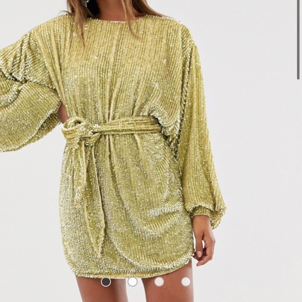 ISO: ASOS EDITION oversized blouson dress